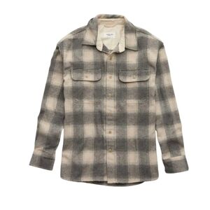 American Eagle Men's Fireside Flannel Shirt Charcoal Size XXXL